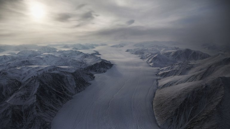 A NASA (agência espacial norte-americana) tem monitorizado a perda de gelo na Gronelândia
