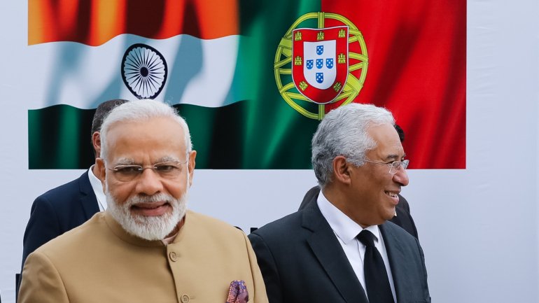 Em janeiro de 2017, Costa fez uma visita de cinco dias com caráter de Estado à Índia, a qual foi depois retribuída pelo chefe de governo indiano, que esteve em Portugal no ano seguinte