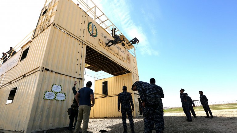 A missão da NATO no Iraque treina as forças daquele país desde outubro de 2018