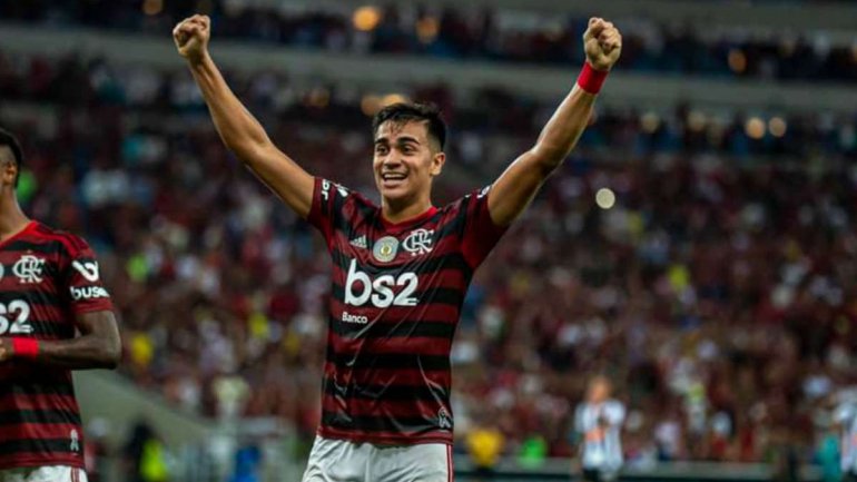 O jovem jogador estreou-se contra o Emelec, nos quartos de final da Libertadores