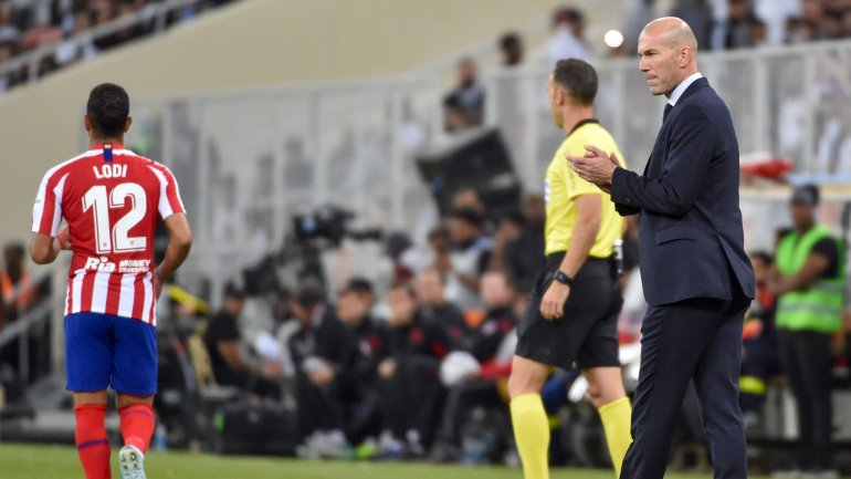Zidane disputou a nona final como treinador do Real e ganhou pela nova vez, desta vez nas grandes penalidades frente ao rival Atlético