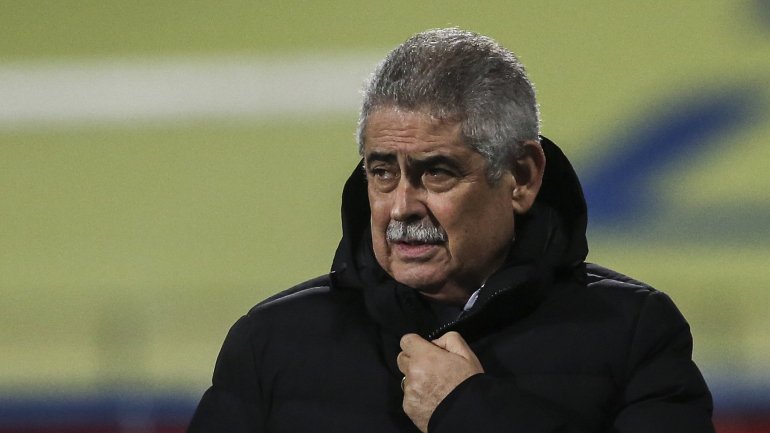 Luís Filipe Vieira recordou no final do dérbi a desvantagem de sete pontos que o Benfica conseguiu recuperar na última época