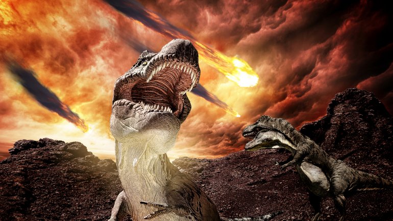 A equipa de cientistas estudou fósseis marinhos para saber o que aconteceu aos dinossauros há 66 milhões de anos.