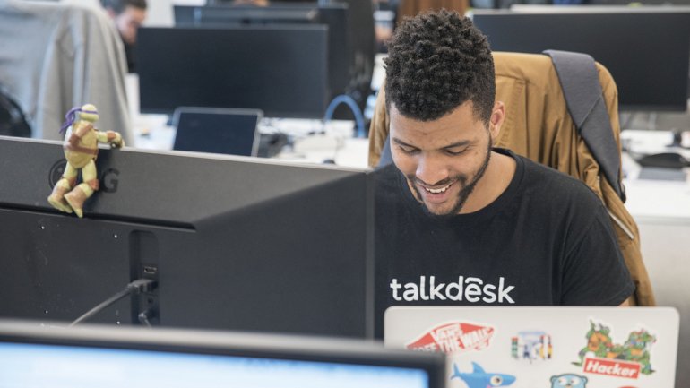 A Talkdesk foi fundada em 2011, em Portugal, e está presente em mais de 75 países