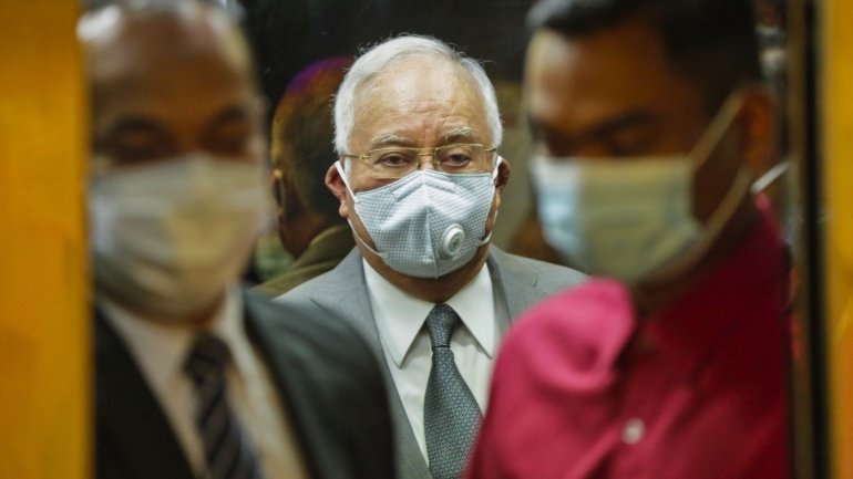 O antigo dirigente da Malária, Najib Razak, está no centro de três processos distintos ligados ao fundo 1MDB