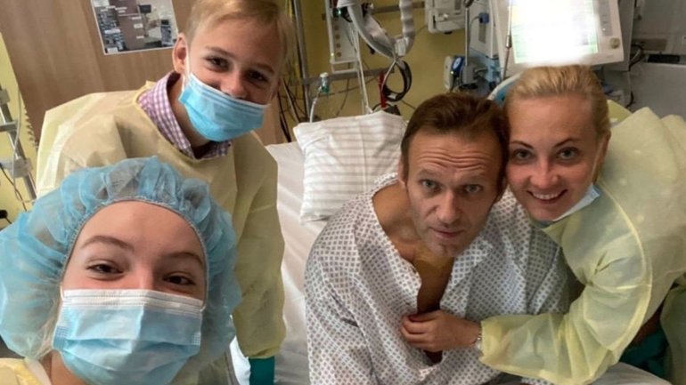 Navalny está hospitalizado desde 22 de agosto no hospital universitário Charité de Berlim
