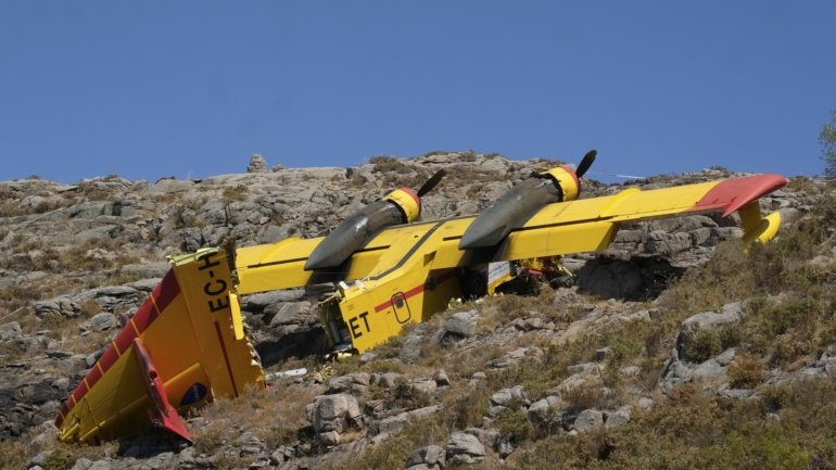 Acidente com avião provocou a morte imediata ao português Jorge Jardim e ferimentos graves no copiloto espanhol Maximiliano Bretón.