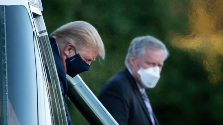 O Presidente dos EUA teve dois episódios de quebra na saturação de oxigénio desde sexta-feira.