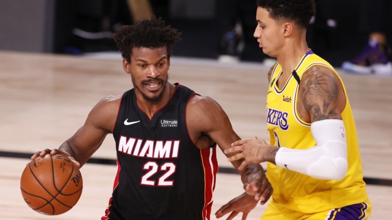 Jogo dos Lakers contra os Heat foi defrontado na AdventHealt Arena, no Complexo da ESPN, em Orlando