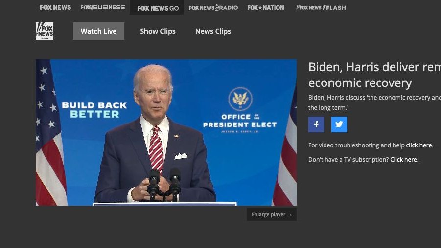 Biden e Kamala Harris, a vice-presidente eleita, transmitiram aos empresários e sindicatos a sua visão para as mudanças que a economia dos Estados Unidos precisa