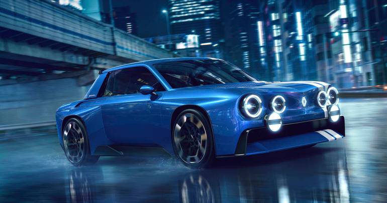 Renault 8 Gordini recupera tracção atrás, é desportivo e EV