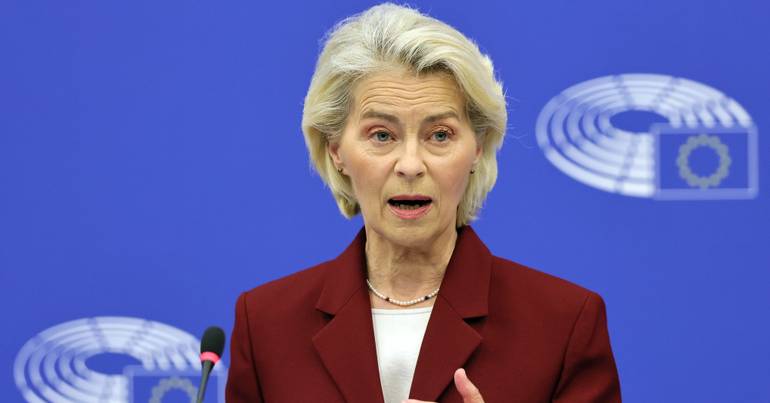 Lisboa-Madrid. Von der Leyen quer "união dos transportes"