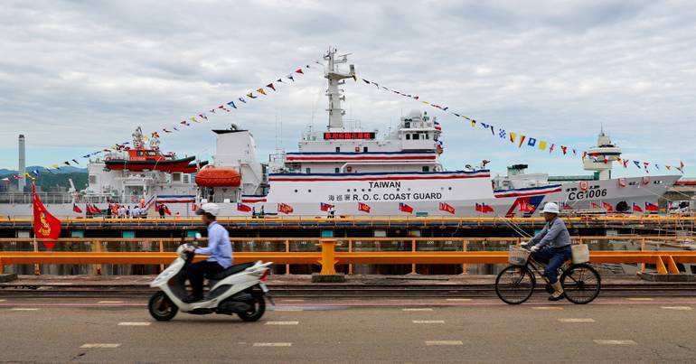 Taiwan reforça patrulhamento na disputada ilha Pratas