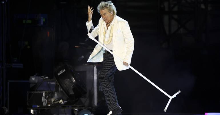 Digressão de despedida de Rod Stewart passa pelo Marés 2027
