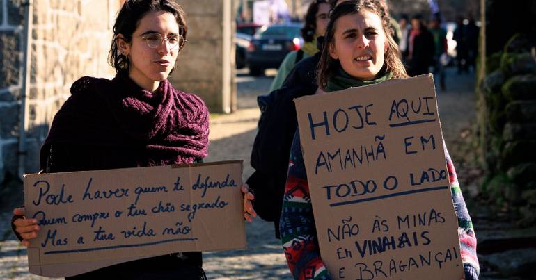 Protestos contra a mina em Boticas vão no terceiro dia