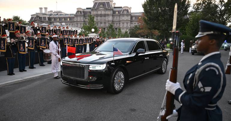 Casa Branca barra CNN e MS NOW à chegada de Xi Jinping