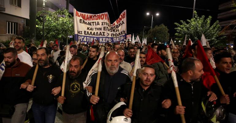 Milhares protestam em Atenas contra visita de Rubio