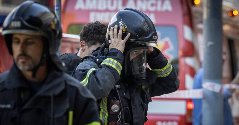 Um morto e um ferido grave em incêndio urbano no Montijo