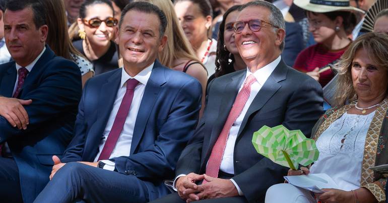Seguro e Montenegro em inauguração que custou 175 mil euros