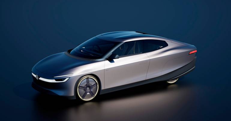 O VW Mission Efficiency faz milagres com uma pequena bateria Extremamente aerodinâmico e leve, o VW Mission Efficiency revelou ser capaz de percorrer 663 km com uma bateria com apenas 54,9 kWh de capacidade