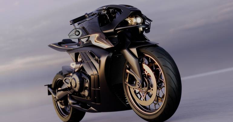 Aston Martin lança moto com quadro em titânio com só 5 kg