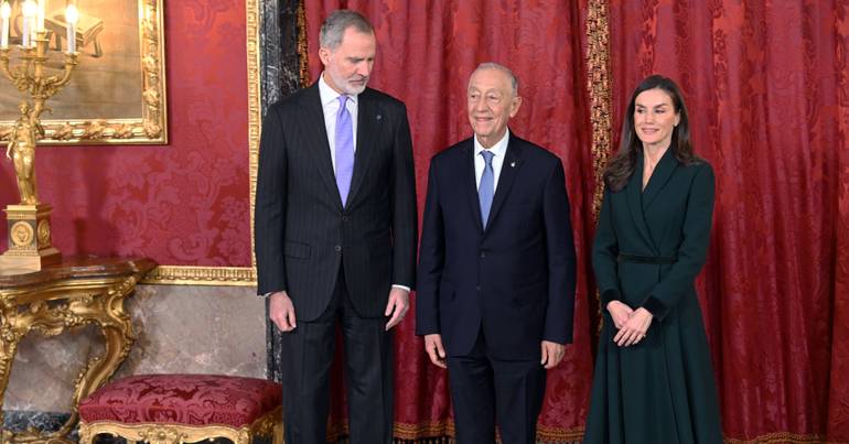 Marcelo recebe prémio do Rei de Espanha na Galiza