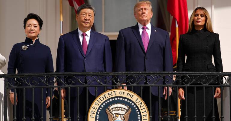 Trump e Xi destacam "amizade", mas com "competição"