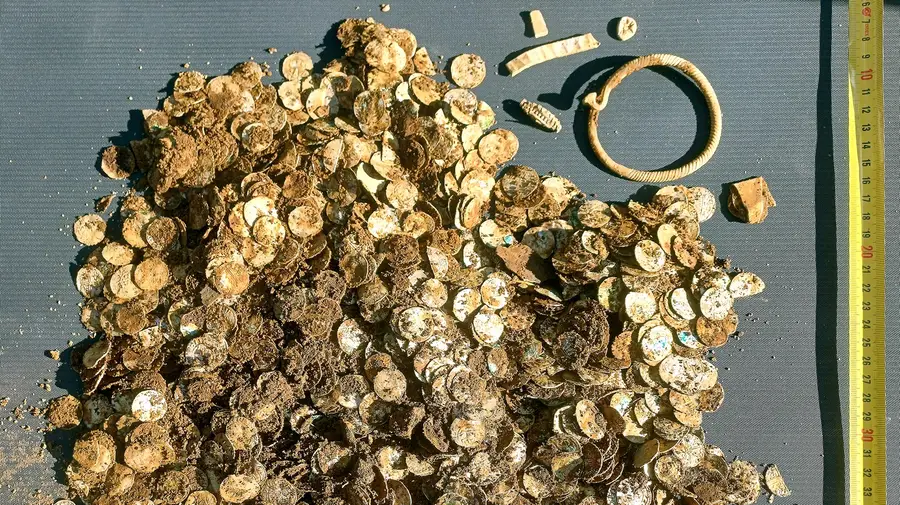 "Revirei o chão com a fúria de um macaco". Entusiasta de detetor de metais encontra maior tesouro de moedas Viking da história da Finlândia
