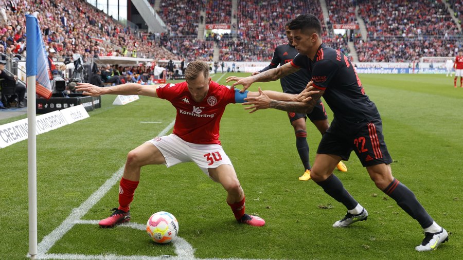 Bayern toma virada do Mainz e perde liderança da Bundesliga para o Dortmund  - Superesportes