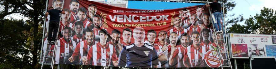 Taça de Portugal: primeiro troféu para o Desp. Aves, todos os vencedores