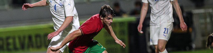 Tiago Dantas encara particulares com seriedade para o Euro de sub-21