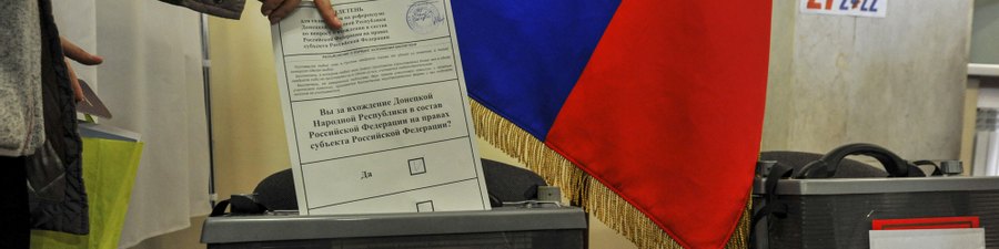Federação Russa anuncia eleições locais nos territórios ocupados a