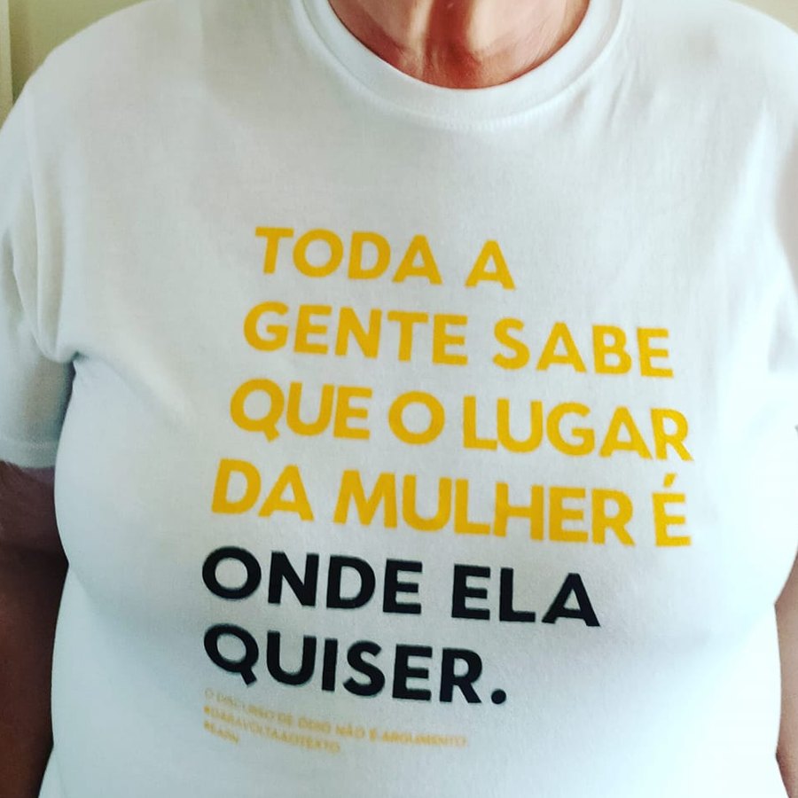 Lugar de mulher é aonde ela quiser!